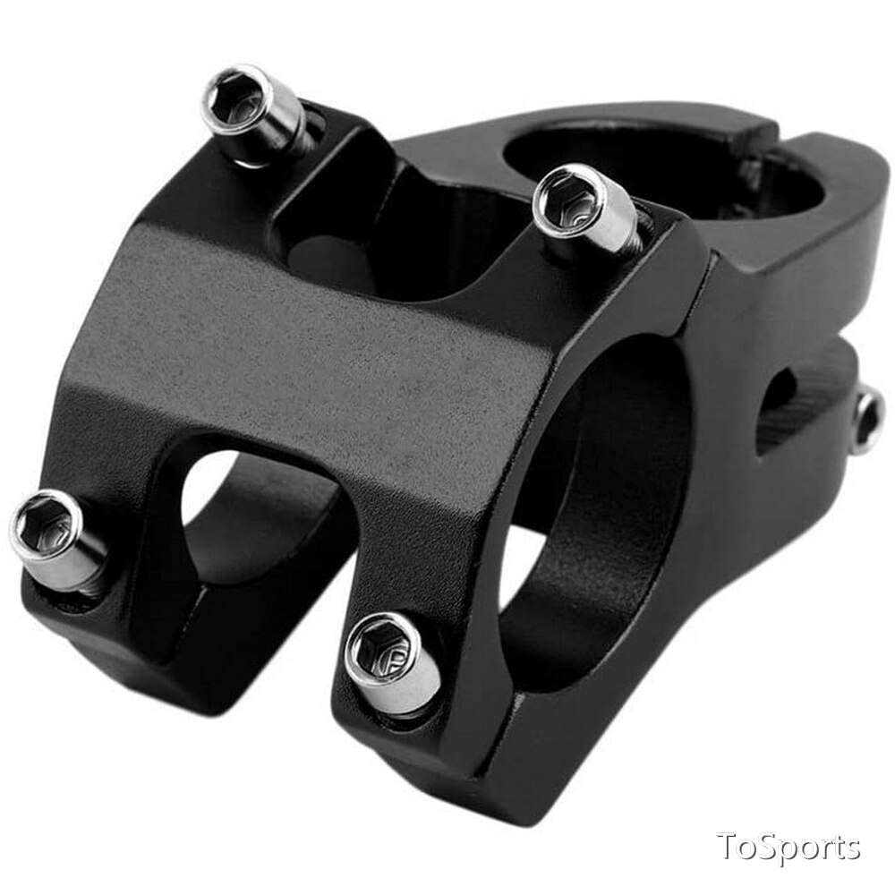 Aleación de aluminio Stem bicicleta Stem elevador MTB volante manillar corto 31,8 MM MTB potencia al aire libre Bicicletas Accesorios
