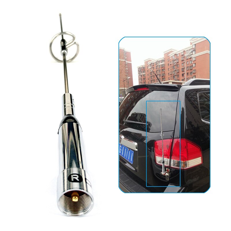 NL-770S Carro Antena de Rádio de Carro para YAESU ICOM Kenwood Walkie Talkie Dual Band VHF/UHF 144/430 MHz antena Aérea PL259