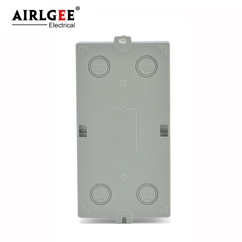4 Way IP66 Waterproof Electrical Distribution Enclosure Outdoor Switch Box 1504
