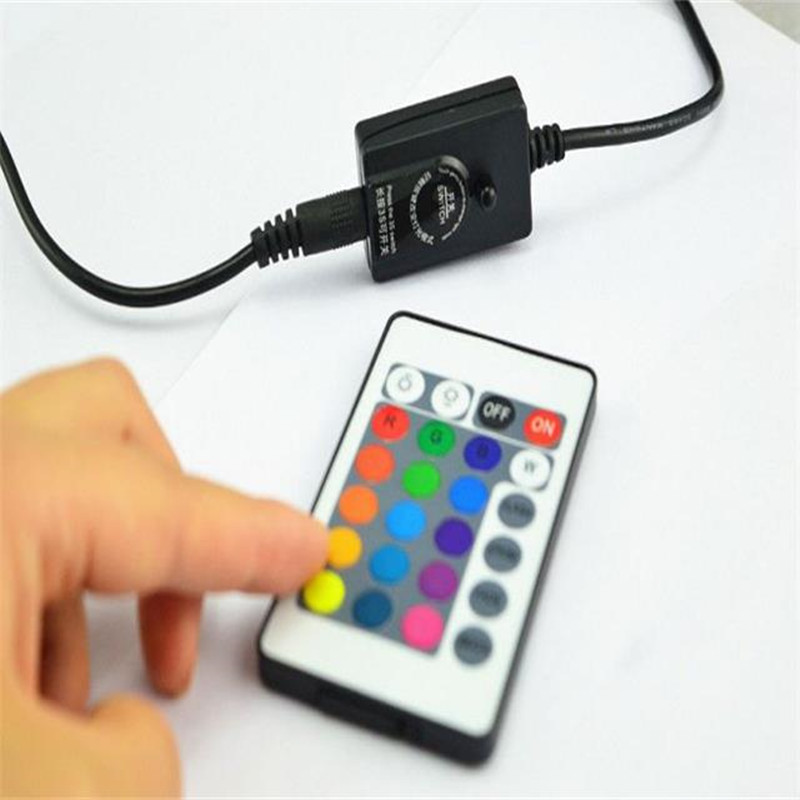 Air Bubble Lamp 51CM Colorful RGB SMD Aquarium Waterproof Fish Tank Submersible Light With Remote Controler