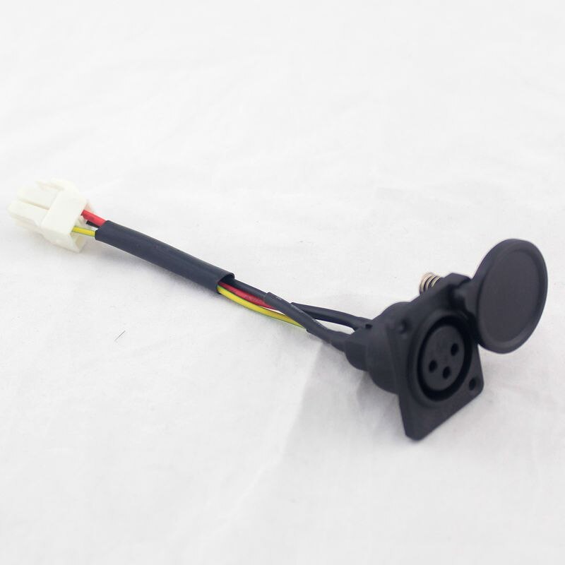 XLR Charging Port with Harness 4 pin Molex connector Assemble