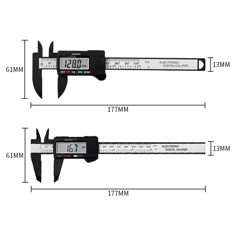 ¡Novedad! Calibre Vernier Digital de 150mm, herramienta de medición de
