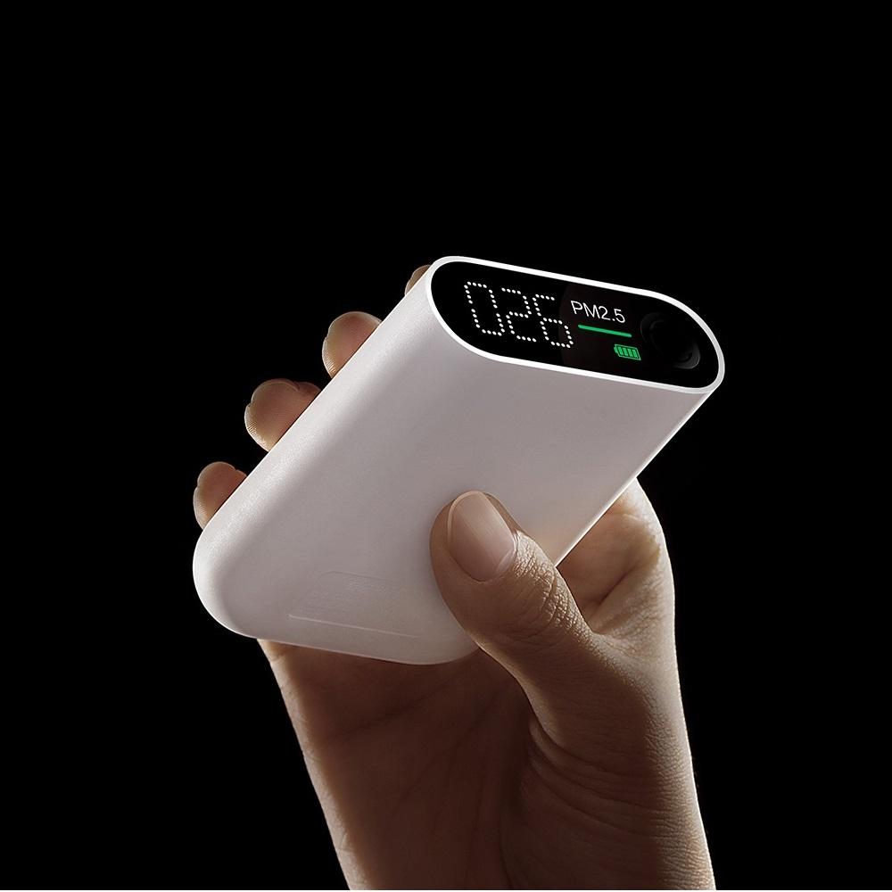 Smartmi PM2.5 Lucht Detector Draagbare Gevoelige Luchtkwaliteit Tester Led Scherm Drie-Kleur Digitale Indicator