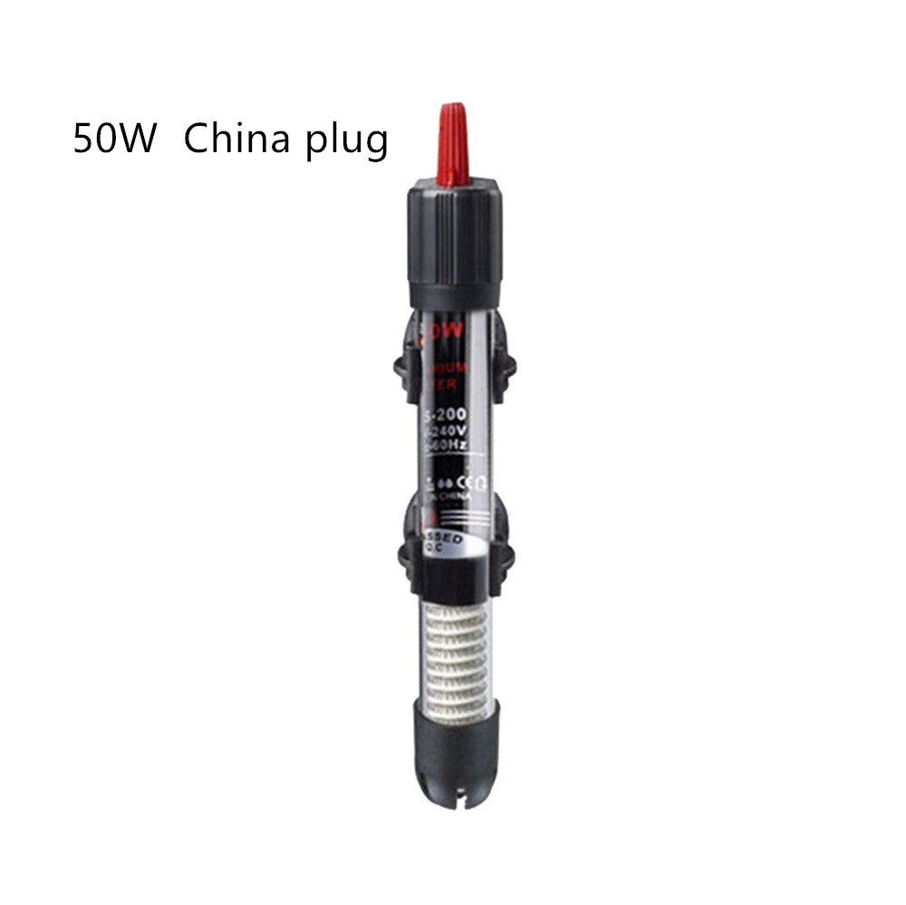 Chauffe-Aquarium à température constante | Pour Aquarium, chauffage automatique, économie d'énergie, pour réservoir de poissons, accessoires d'aquarium A: 50W  China plug