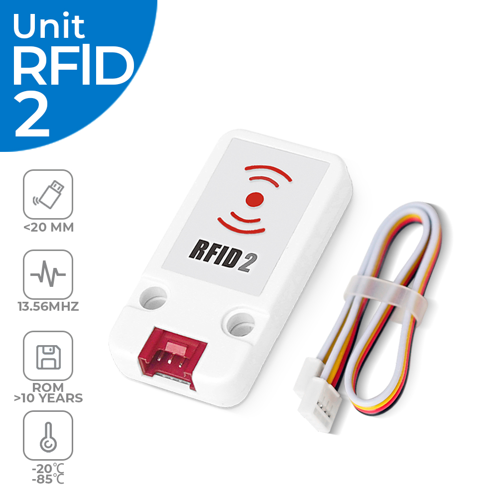 M5Stack Official Mini RFID Reader/Writer 2 Unit (WS1850S)