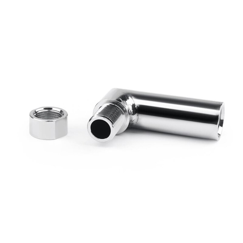 JIAX Oxygen Sensor M18*1.5 O2 Oxygen Sensor 90 Degree Angled Extender Spacer Exhaust Extension Extender