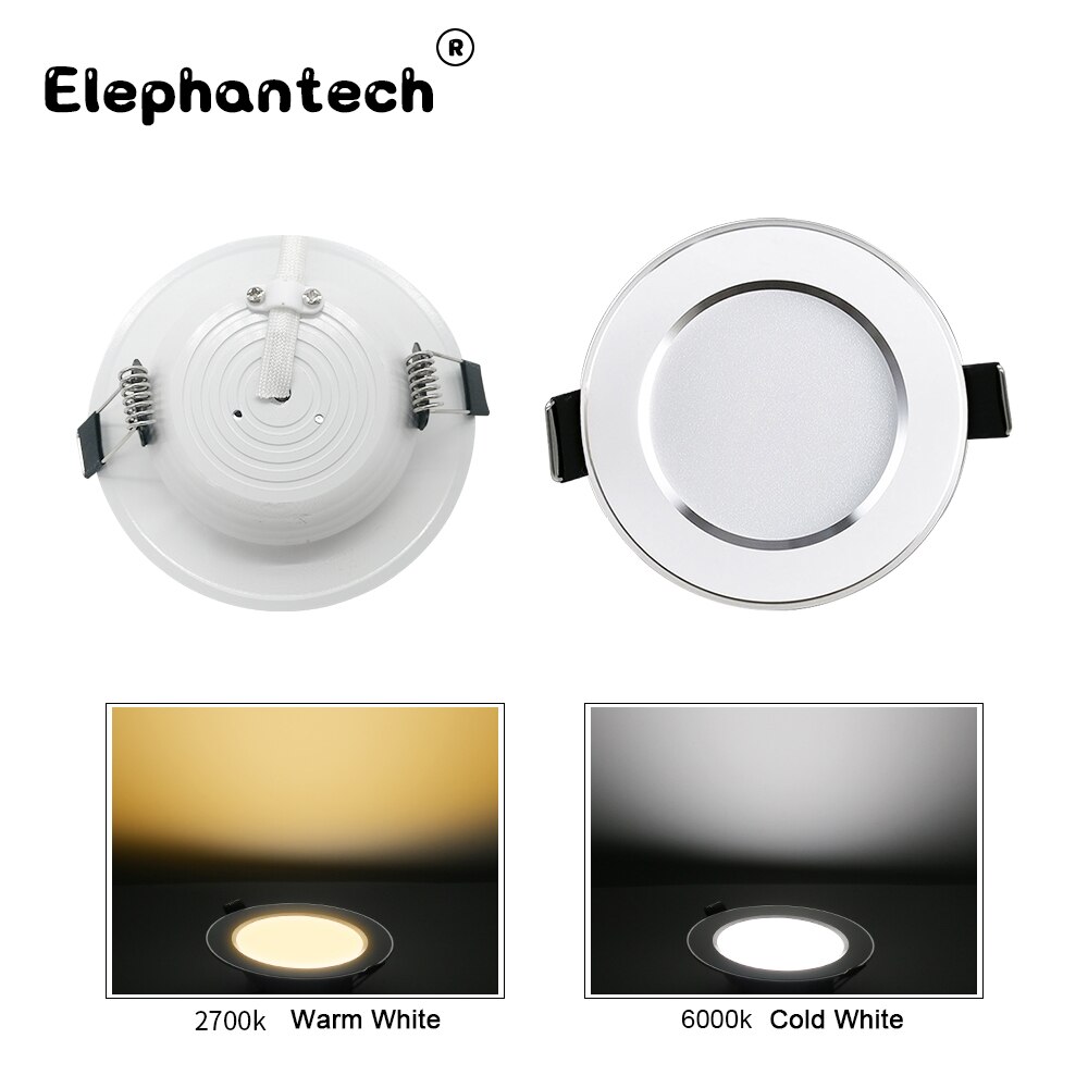 Led Downlight 3W 5W 7W 9W 12W 15W Plafond Ronde Verzonken Lamp AC220V type Downlight Spot Led Spot Verlichting