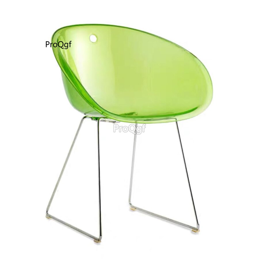 Prodgf 1 Set Moderne Eenvoudige Transparante Eetkamerstoel: 12