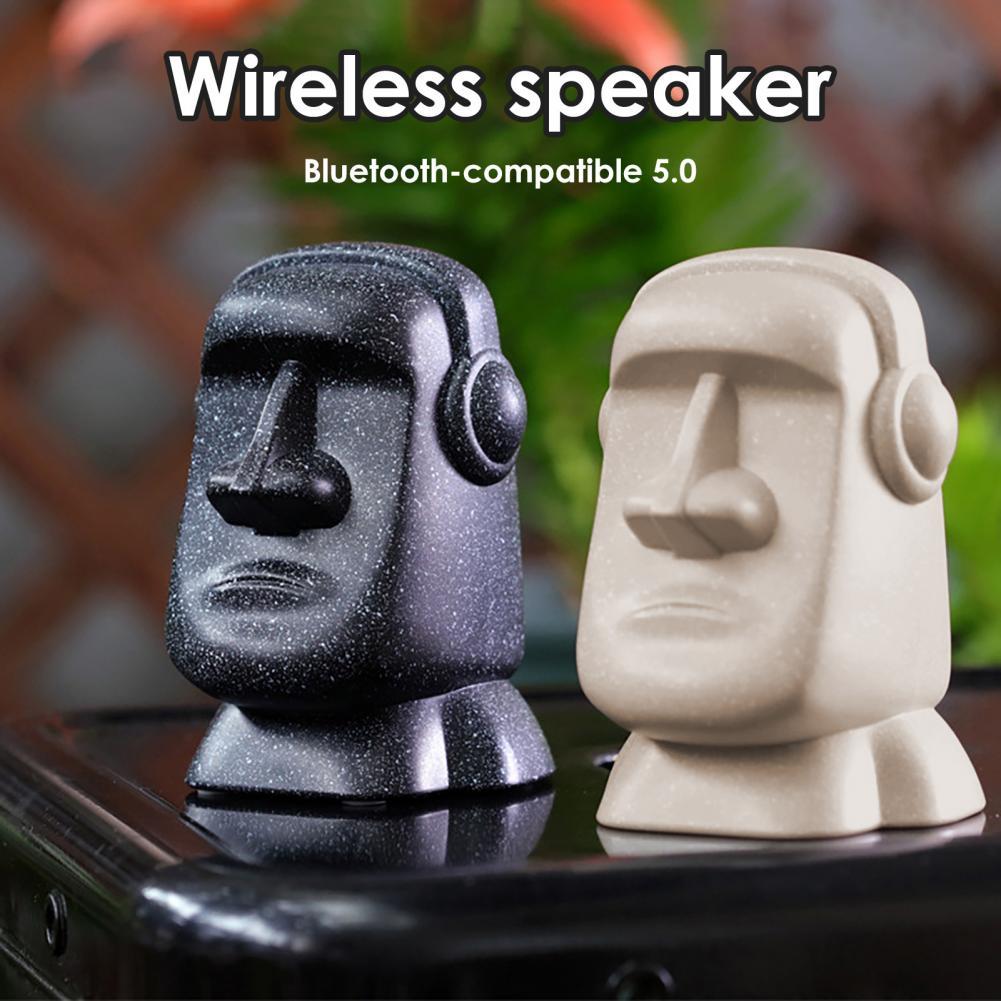 R199 Bluetooth-Compatibel Speaker Giant Standbeeld Bureau Decor Mini High-Fidelity Sound Box Met Tf Card Slot Voor outdoor Tuin Spea