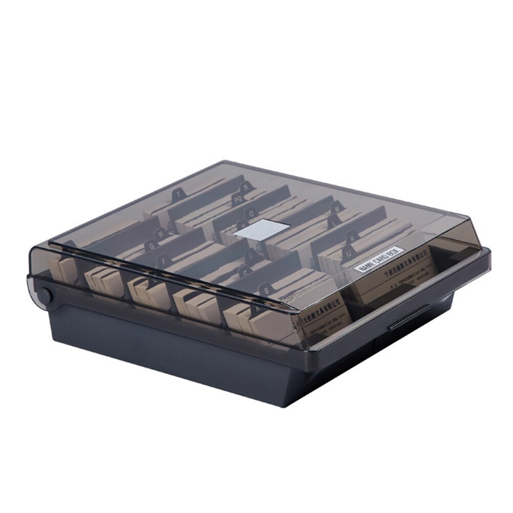500 Pcs Cards Holds Business Card Organizer Large Name Card Holder with Index Tabs for Business Cards Men Business
