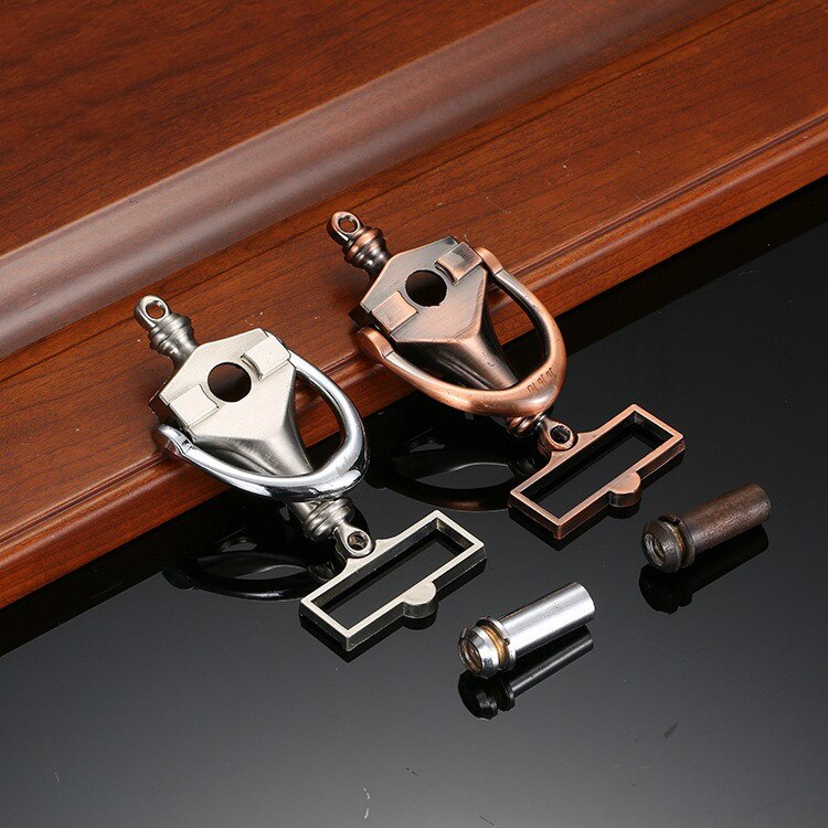 Aldán de espejo de seguridad, tirador de puerta, herrajes para decoración de muebles, golpe