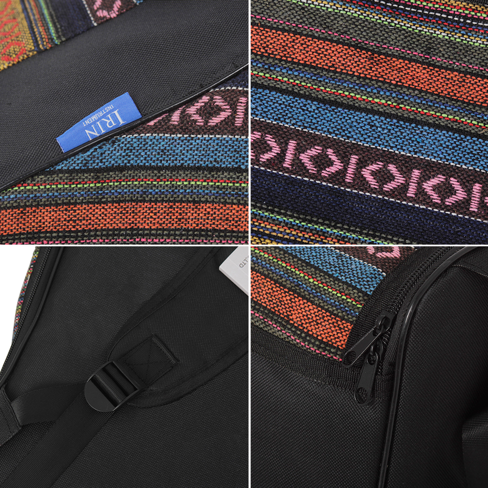 IRIN IN-106 Durable National Style Accordion Case Gig Bag for 48-120 Bass Accordions Musical Keyboard Accessories