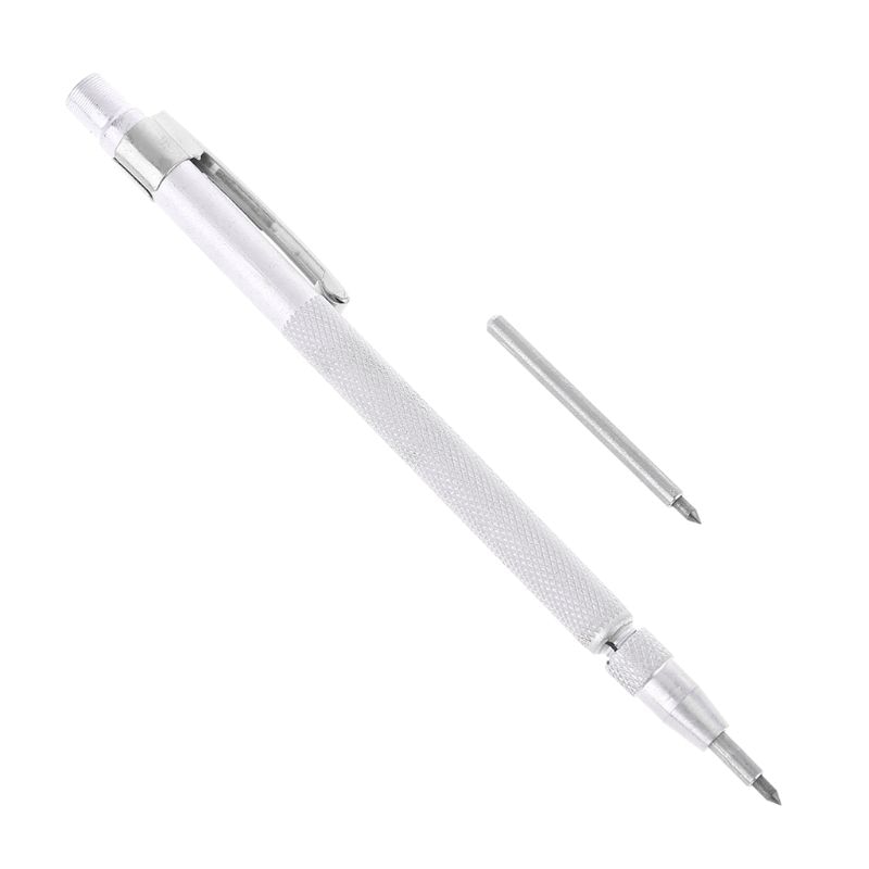 Tungsten Carbide Tip Scriber Etching Engraving Pen with Clip & Magnet for Glass/Ceramics/Metal Sheet