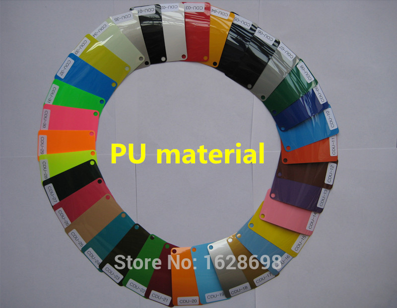 CDU-19 hemelsblauw B kleur Maat: 50x100 cm/lot warmteoverdracht PU vinyl voor t-shirts t-shirts overdracht vinyl