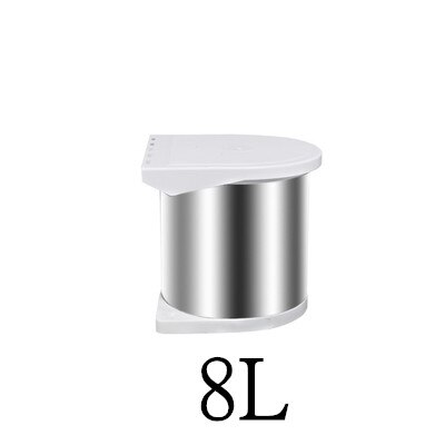 Stainless Steel Trash Can For Kitchen Garbage Poubelle Recessed Built-in Double Bucket Trash Bin Dustbin Hide Style Waste Bin: A