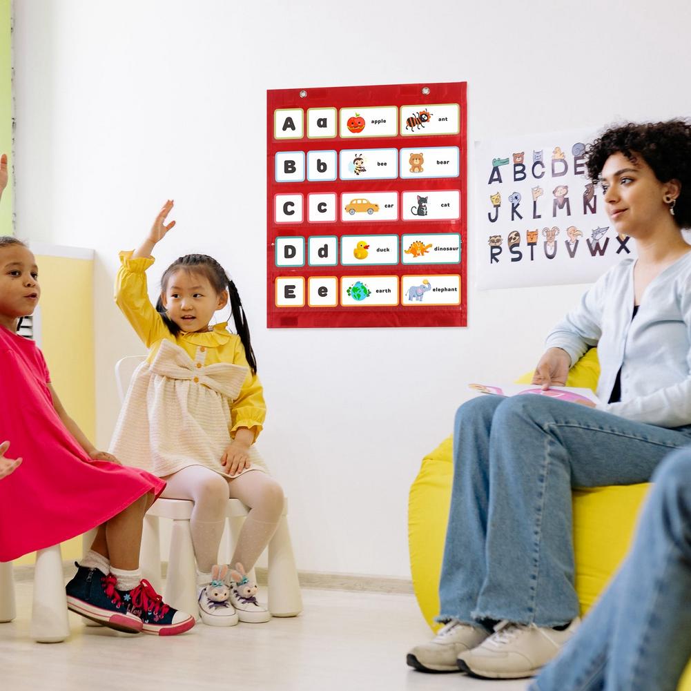 20 Grid 104 Cards Learning Resources Standard Pocket Chart Education For Home Scheduling Classroom Organizer Monthly Calendar