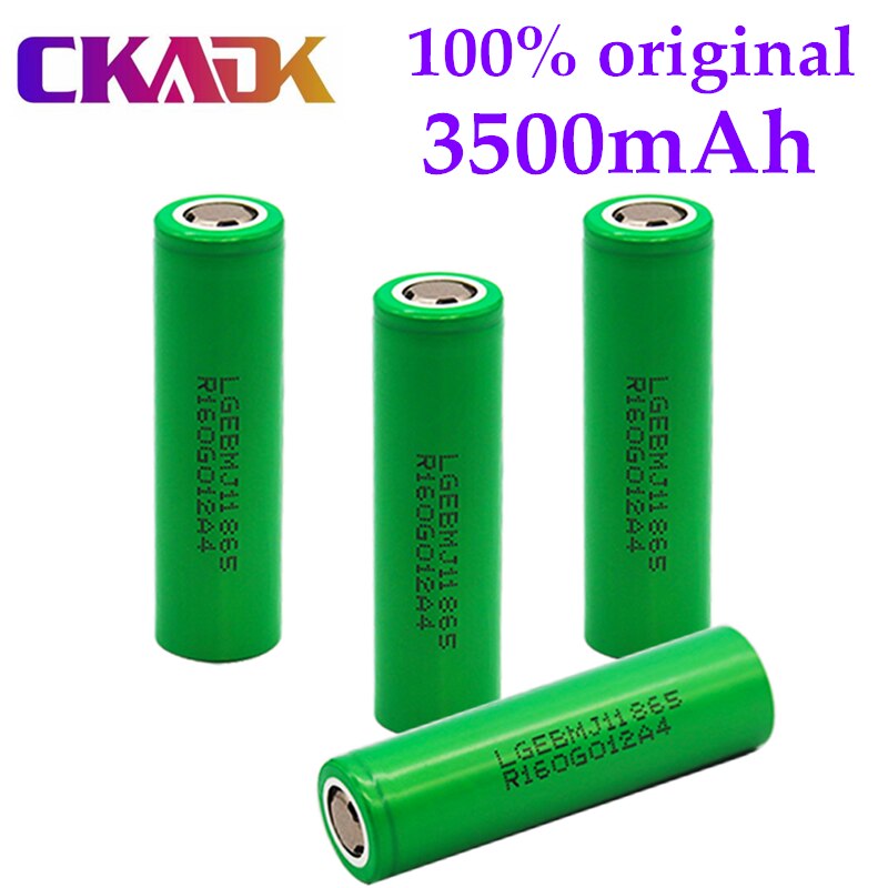 50PS Original MJ1 3.7 v 3500 mah 18650 Lithium Rec... – Grandado