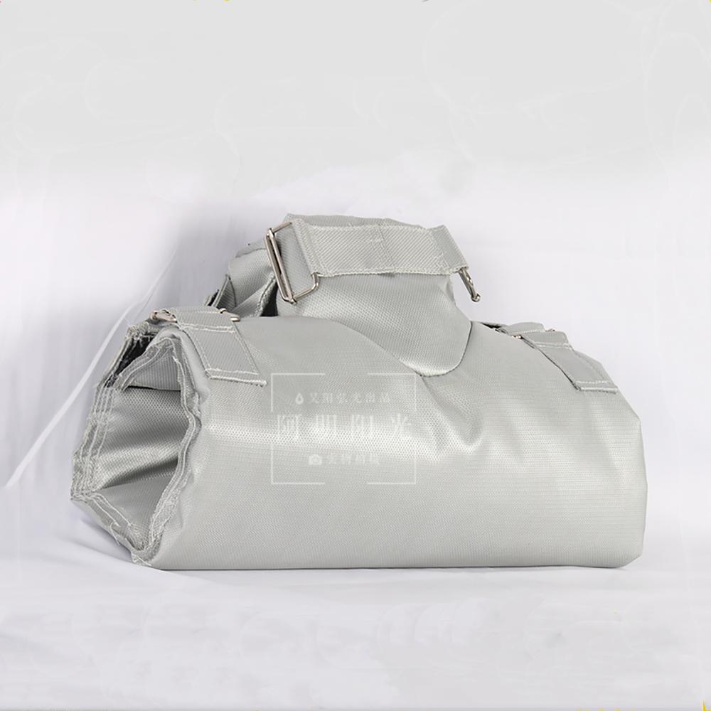 glass wool pipe insulation cotton fiberglass material heat insulation valve shields fireproof