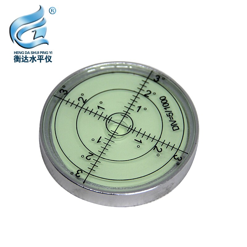 Bubble level high-precision level bubble Vientiane level magnetic level round horizontal bubble luminous horizontal beads