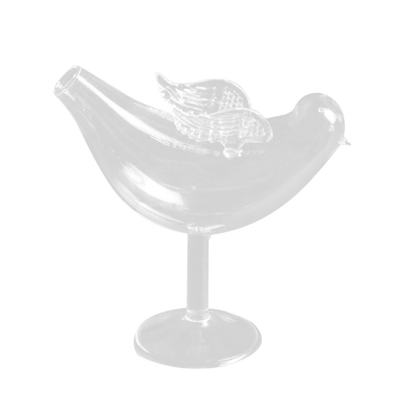 150Ml pájaro forma copa de Cocktail vidrio personalidad Molecular ahumado: A