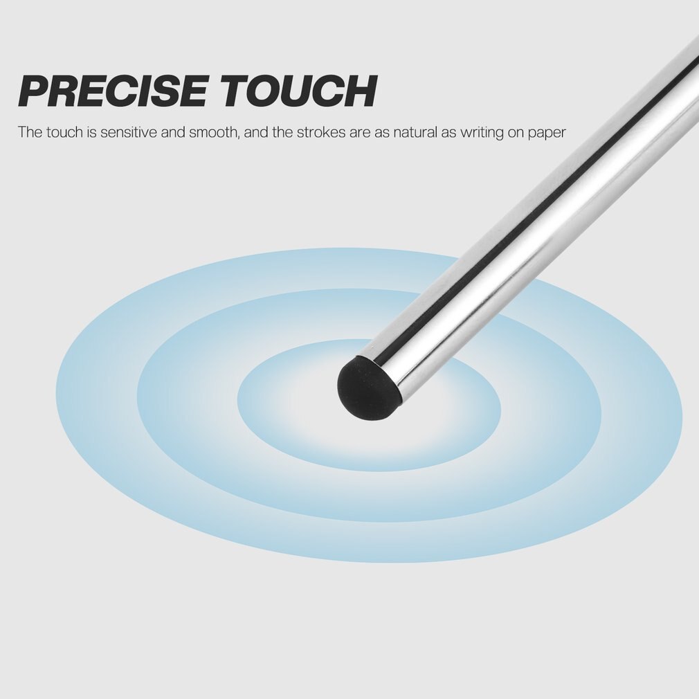 Intrekbare Universele Touch Screen Pen Capacitieve Stylus Pen Voor Smart Telefoon Tablet Voor Ipad Punt Ronde Dunne Tip Onleny