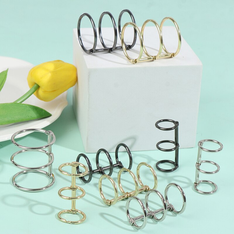 Notebook binder calendar binding iron ring office supplies