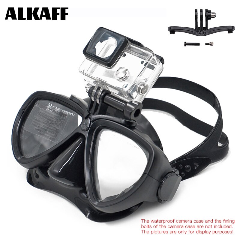 full Face Scuba Diving Mask Myopia Anti Fog Goggles With Camera Mount Snorkeling Set Swimming mask deep water For Adult