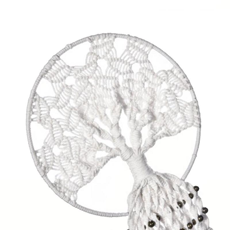 Hand-Woven Traum Catcher Wand Hängen Wohnkultur Boho Durchmesser Dekoration Ornament Carillon Jardin Furin Biruta Vento Traum Catc