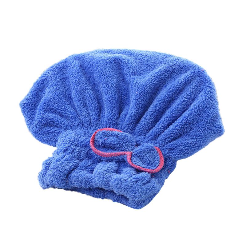 1 stk mikrofiber efter brusebad hår tørring wrap kvinders piger damehåndklæde hurtig tør hår hat kasket turban hoved wrap badeværktøj
