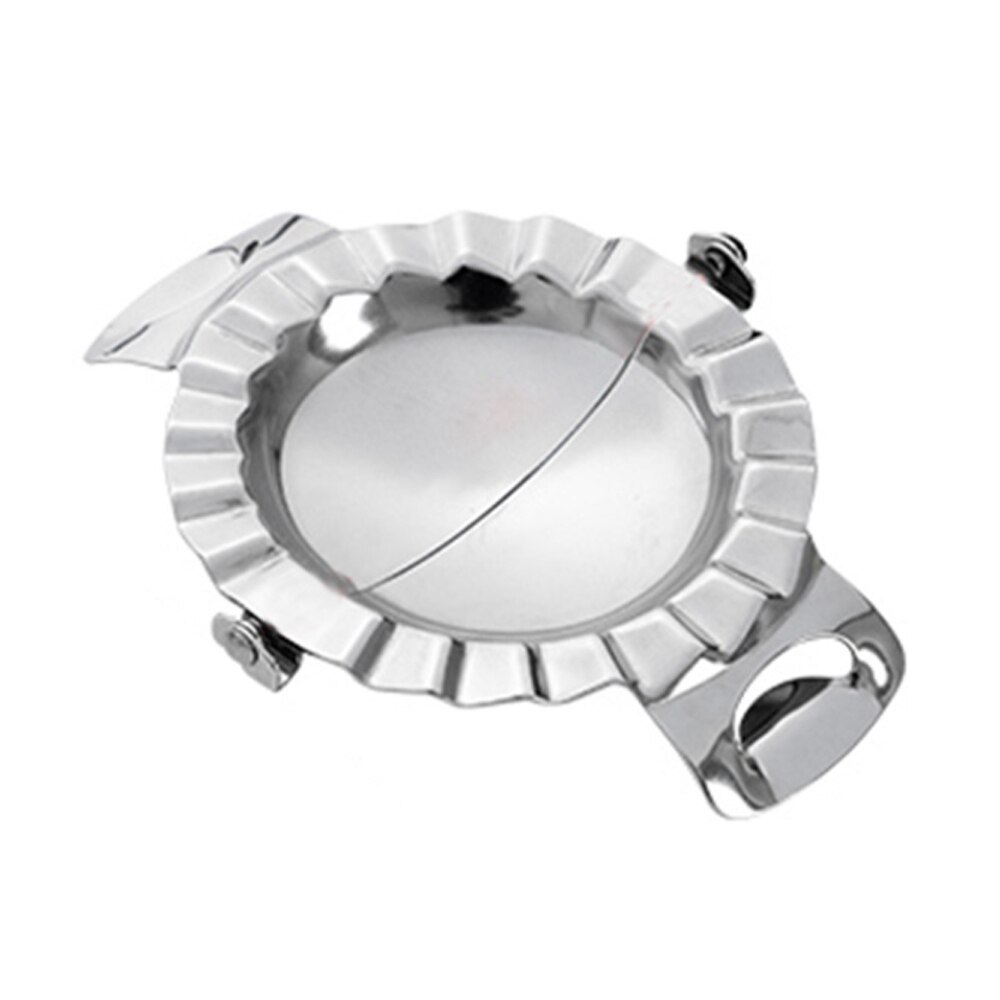 Stainless Steel Dumpling Wraper Mould Dough Circle Roller Machine Dumpling/Pie Maker Pizza Pastry Cutters Rolling Cooking Tools: 1PC B