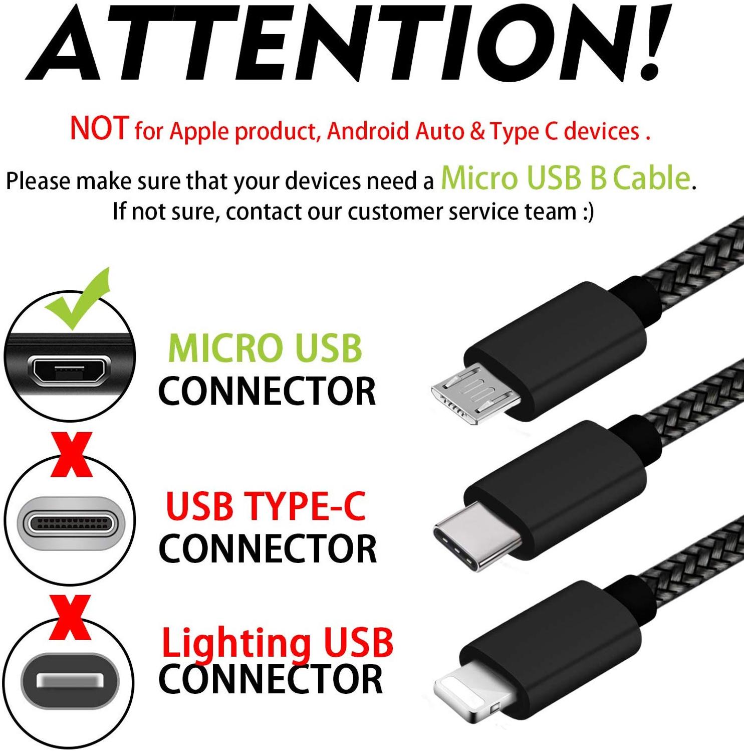 5M Micro usb kabel für android Extra Lange Ladekabel Nylon Geflochtene High Speed Durable Schnelle Lade USB Ladegerät für samsung