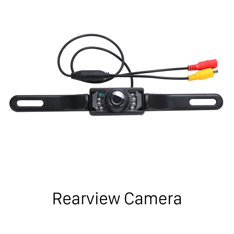 Harfey universele draadloze achteruitrijcamera voor auto's, beste 2.4g waterdichte, waterdichte achteruitrijcamera met nachtzicht: Alleen camera