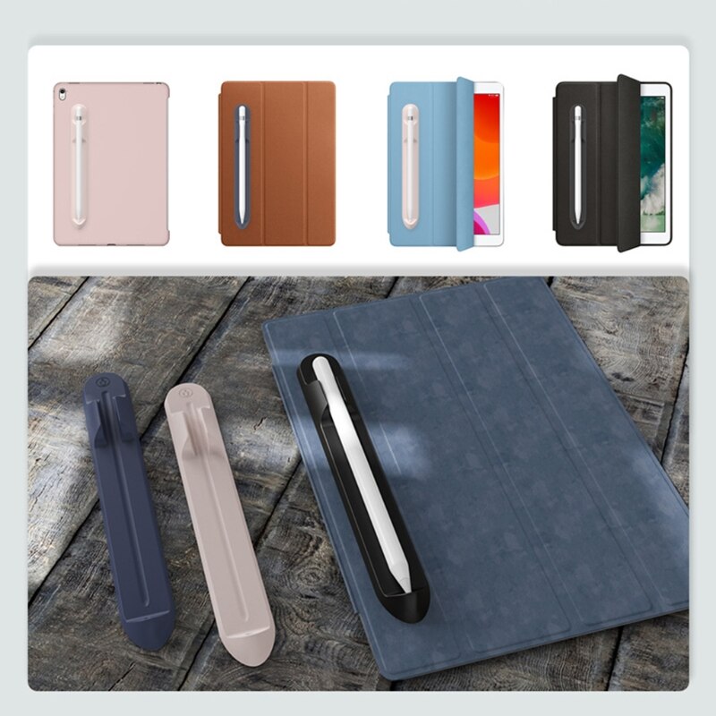 Soporte de silicona para bolígrafo capacitivo, adecuado para ipad 10 pencil1/2, ipad con ranura para bolígrafo magnético M5TB