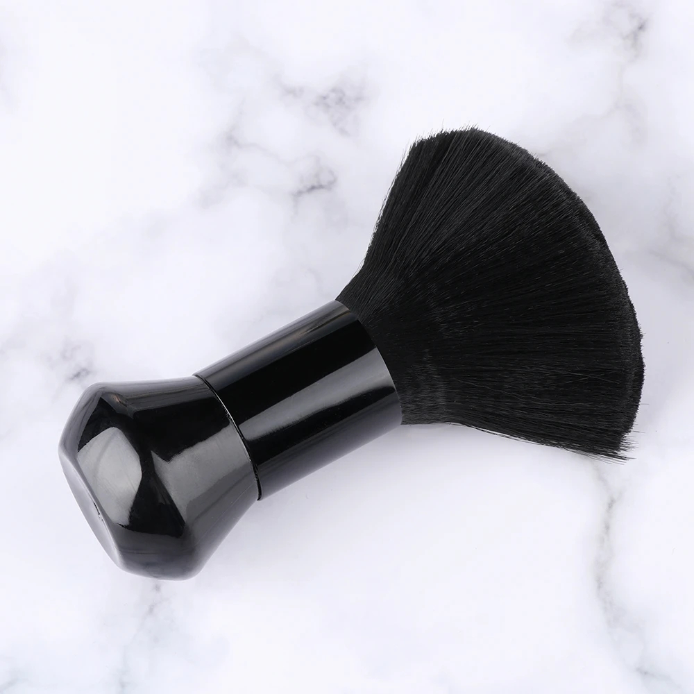 Zwarte Kappers Vegen Hals Haar Reiniging Stofdoek Haar Knippen Borstel voor Barbershop Haar Knippen Borstel Gereedschap Kapper Accessoires