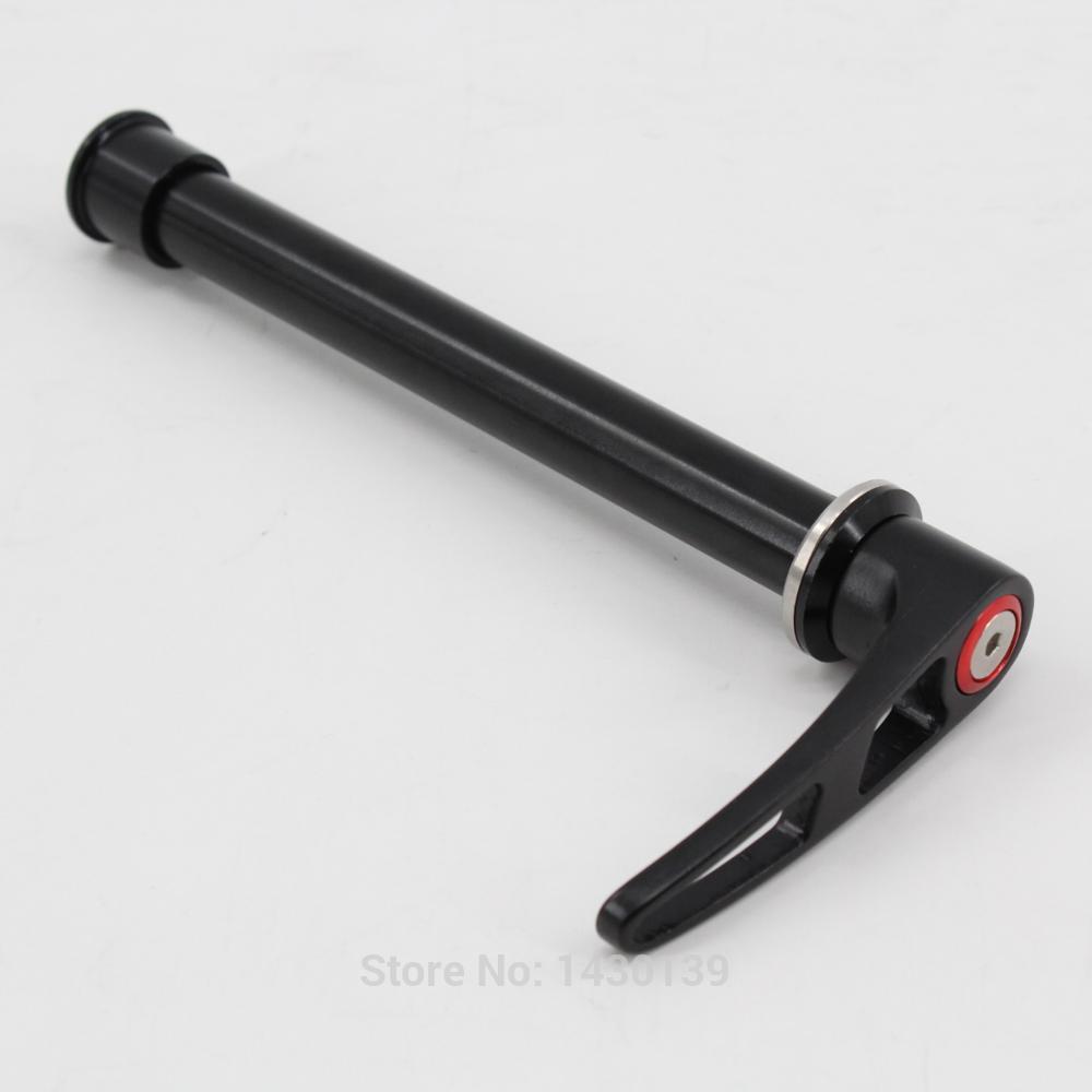 aluminiumlegering mountainbike quick release QR 15mm steekas MTB fiets spiesjes gebruik voor 100mm Thru as vorken Gratis