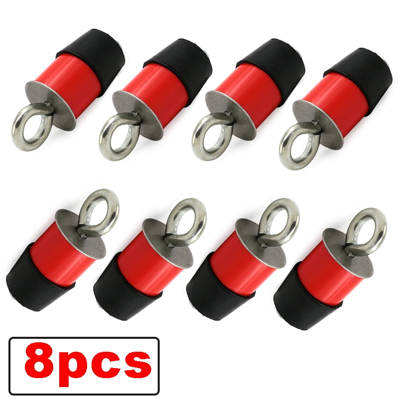 8PCS For Polaris Ranger UTV's Lock & Ride Type Cargo Rack Eyelet Tie Down Anchor Kit With 1-7/16" Hole Eye Bolt Fasteners