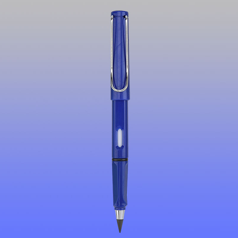 Lápiz eterno de escritura ilimitada, respetuoso con el medio ambiente, sin tinta, suministros escolares, herramienta de pintura de bocetos, novedosos para niños: Azul