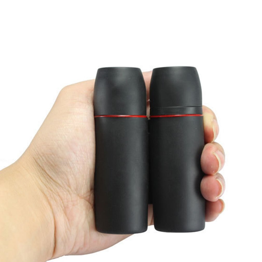 30X60 Mini HD Binocolo Telescopio Ottico Zoom Esterno Piegante di Viaggi Telescopio Nero