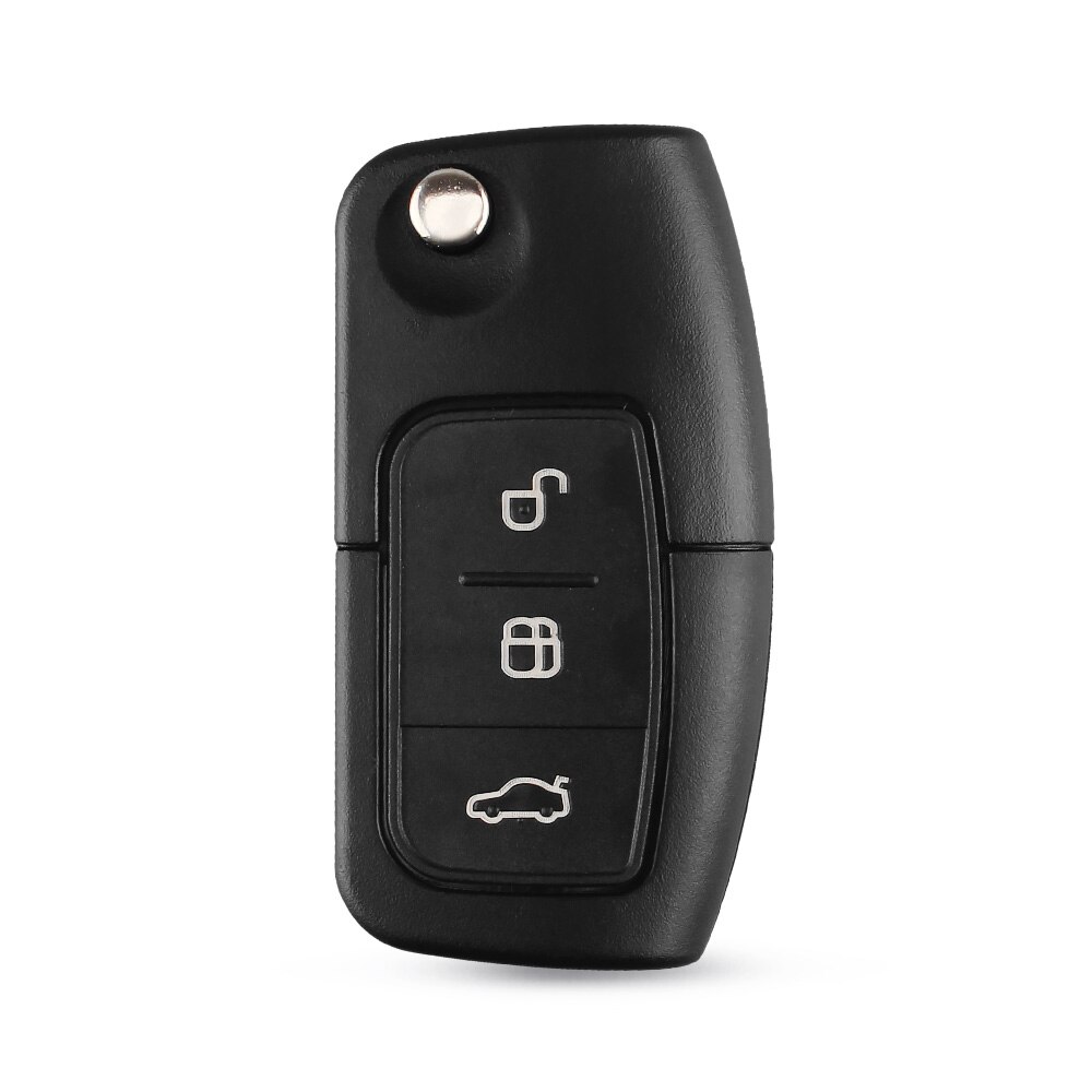 KEYYOU Modified 3 Buttons Flip Folding Uncut Car Remote Blank Key Shell Fob For Ford Focus Fiesta C-Max S-Max Ka Mondeo Galaxy: Original Key