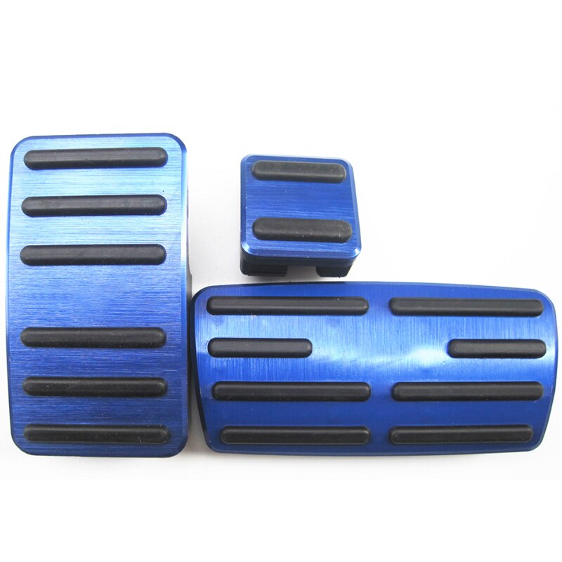 Aluminum alloy Car Accelerator Gas Pedal Brake Pedal plate Cover For Honda CR-V CRV: 12-16 Blue