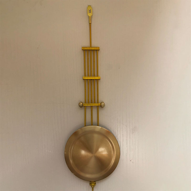 Gold Pendulum Mechanical Wall Clock Accessories Clock Pendulum Clock Parts Mechanism Aluminum Metal Pendulum Clock Tool