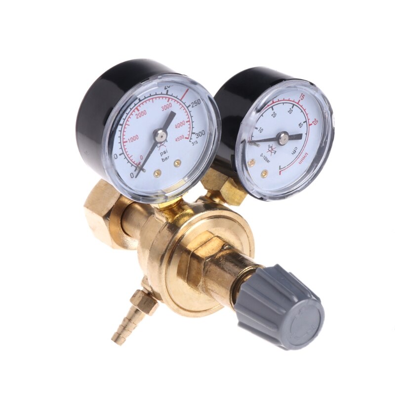 MEANLIN MEASURE Argon CO2-Regler – Gas-Durchflussmesser Für MIG/TIG-Schweißen, CGA580 Anschluss | 0–4500 PSI, 0–10 BAR