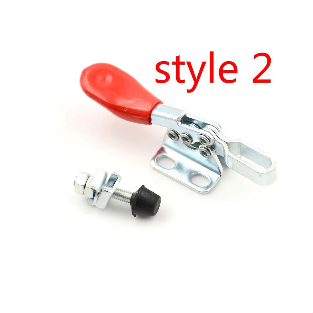 1Pcs Adjustable Toggle Latch Catch Hasp Spring Loaded Cabinet Boxes Lock Lever Handle Clamp Toggle Latch Furniture Hardware