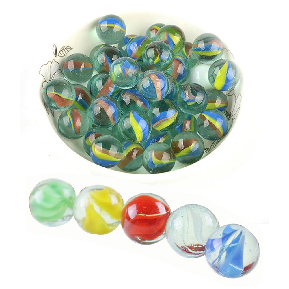 Kids Toy Ball 16MM Marbles Glass Bead Marbles Clas... – Grandado