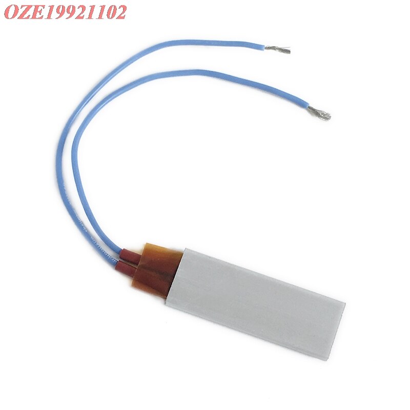 Calentador PTC de temperatura constante de 220V con carcasa de aluminio, 60x21mm, 60C, 80C, 100C, 120C, 150C, 170C, 200C, 230C, 270C, 25W, 35W-160W, 1 unidad