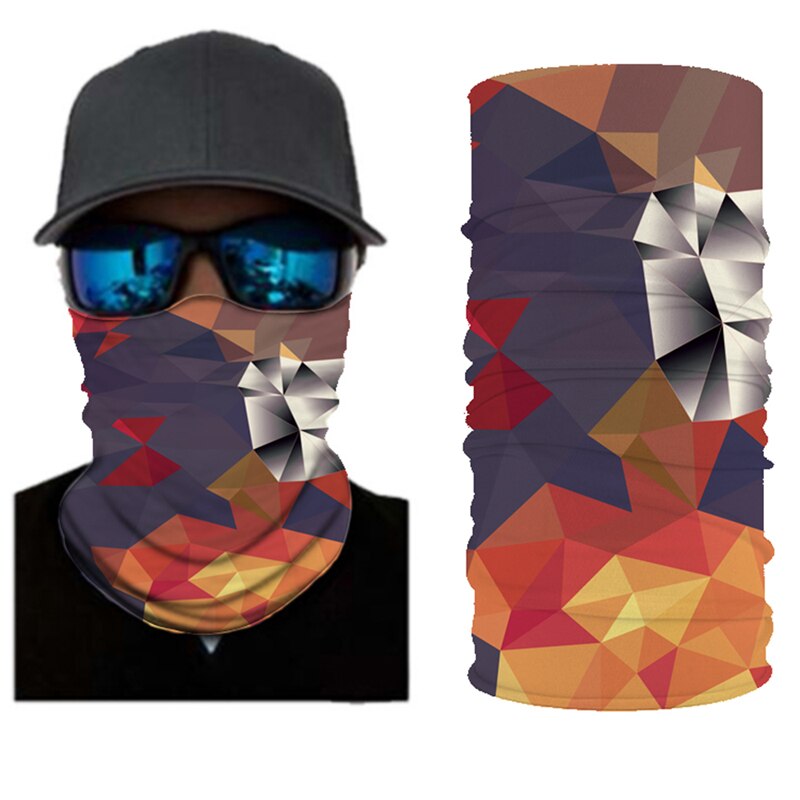 1pc unisex Klettern Wandern Schal Sport Headwear Bandanas Motorrad Turban Hand Band Magie Schals draussen Radfahren Stirnband Maske: A8