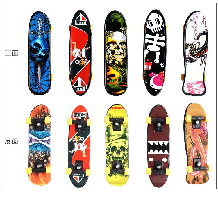 Zappeln Rolle Griffbrett Skateboard mit Kasten freundlicher Deck Sport Spiel Neuheit Finger Spielzeug für Erwachsene freundlicher Finger Skateboard