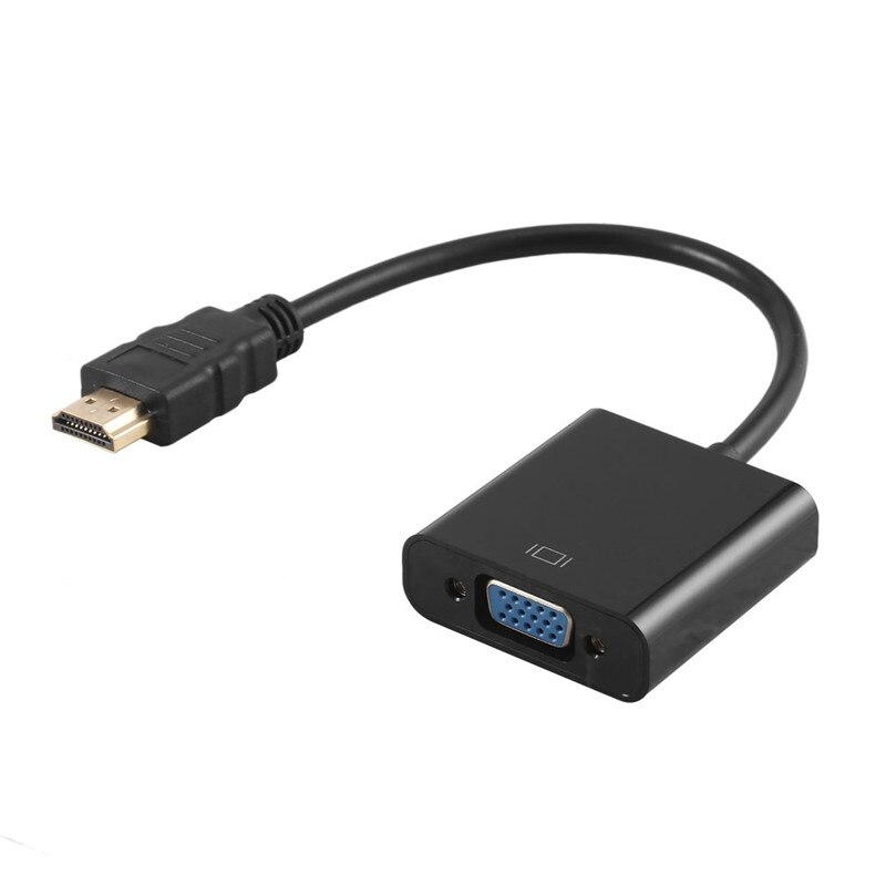 hdmi to vga RGB vga to hdmi cable Video adapter HDMI Cable 1080P HDTV Monitor for television smart tv adaptador: Default Title