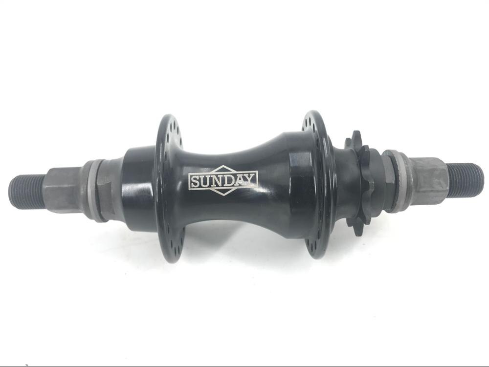 Sunday bmx rear hub 5 sealed bearings 36h 9T RHD top made in Taiwan