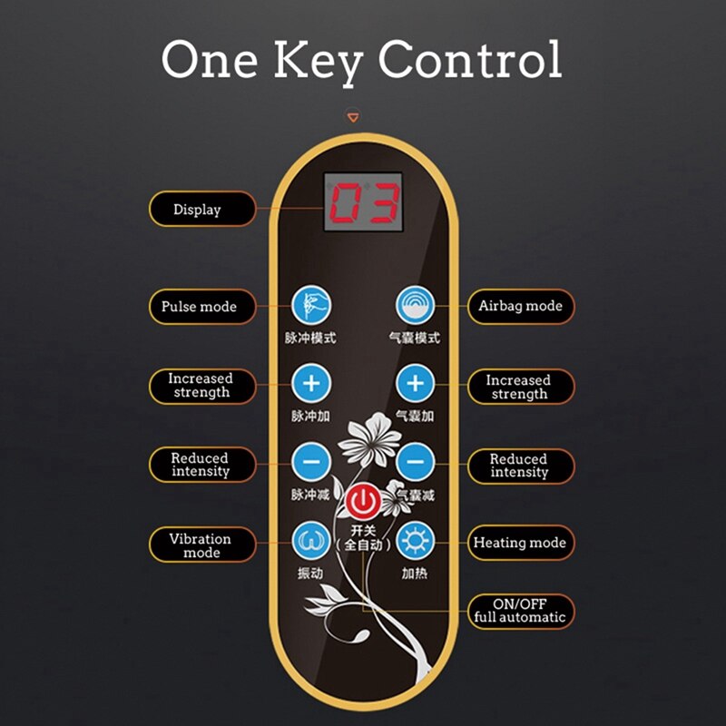 Back Massager with Heat, Waist Massager Electric Massage Lumbar for Relaxation Relieve Pain,EU Plug